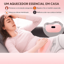 Massageador e Aquecimento Menstrual Portátil AlívioPró® + FRETE GRÁTIS