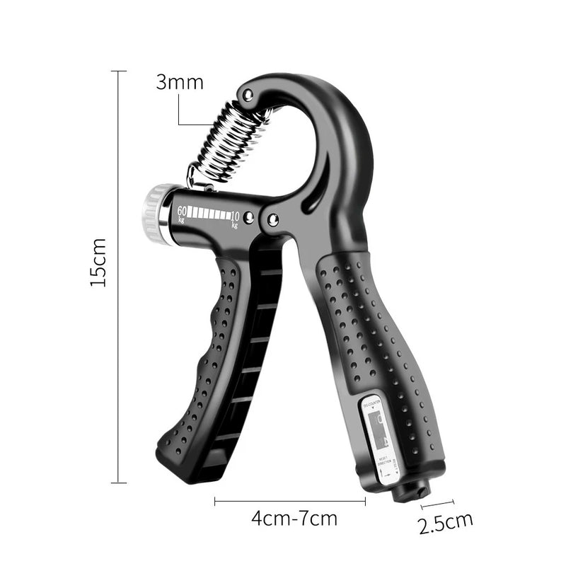 MaxGrip Precision - Fortalecedor Muscular Ajustável - 10 a 60kg