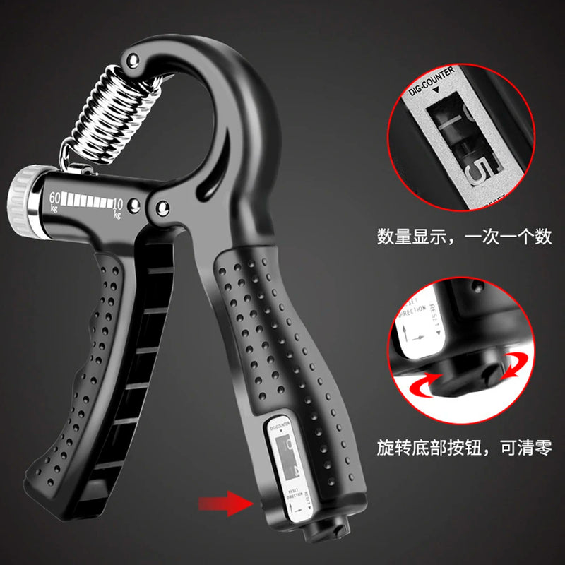 MaxGrip Precision - Fortalecedor Muscular Ajustável - 10 a 60kg
