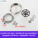 AquaRinse - O Lavador Automático de Copos que Transforma sua Rotina